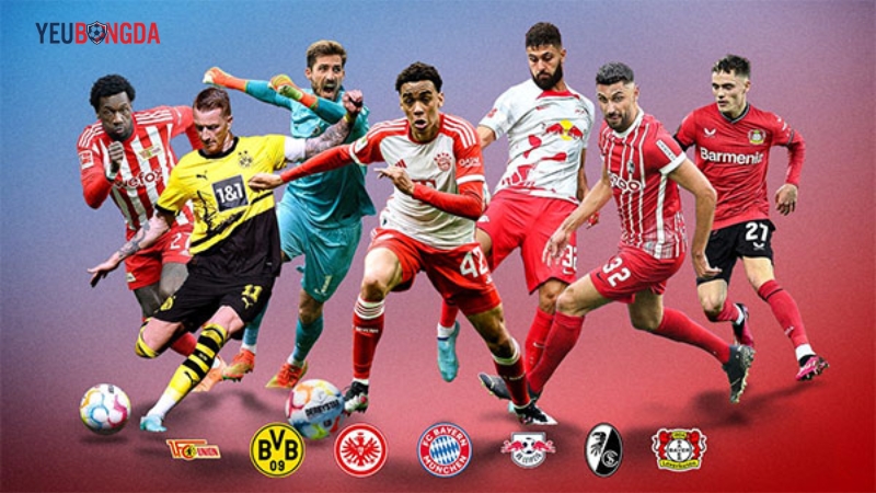 Giải đấu Bundesliga được xếp vào Top 5 giải đấu vô địch quốc gia 