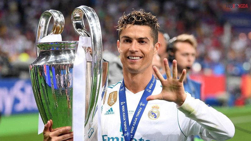 Ricon là fan hâm mộ Việt của Cristiano Ronaldo