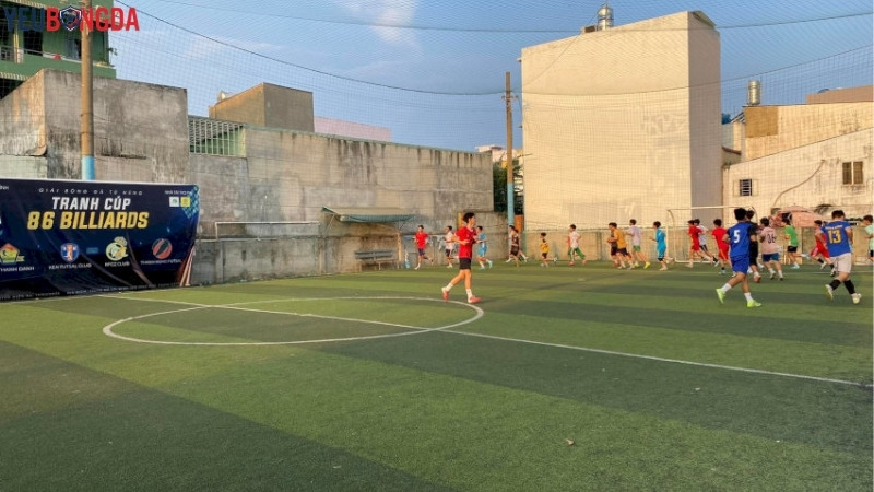 Sân Thanh Danh - Sân bóng đá phủi Bình Tân nổi bật