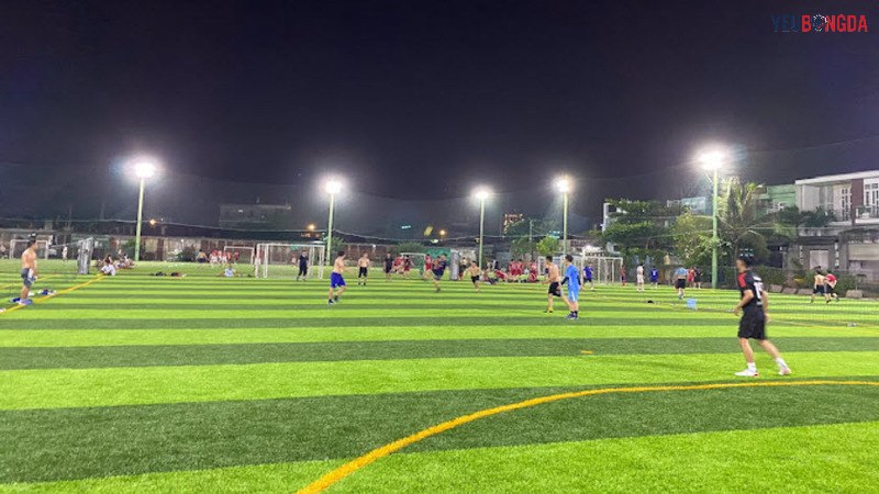 Vị trí các sân đá phủi tại Tân Uyên khá thuận tiện