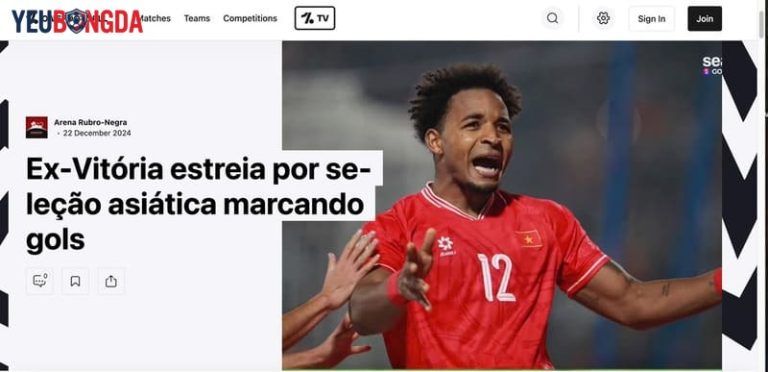 Báo chí Brazil ngợi ca Nguyễn Xuân Son và cú hích cho tuyển Việt Nam