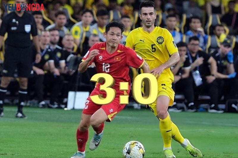 Quyết định Malaysia thua 0-3 trước Việt Nam